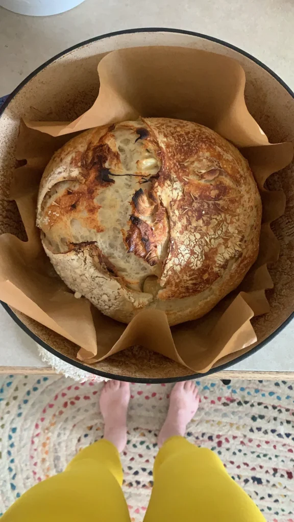 Community baking activity at Kalico Forest