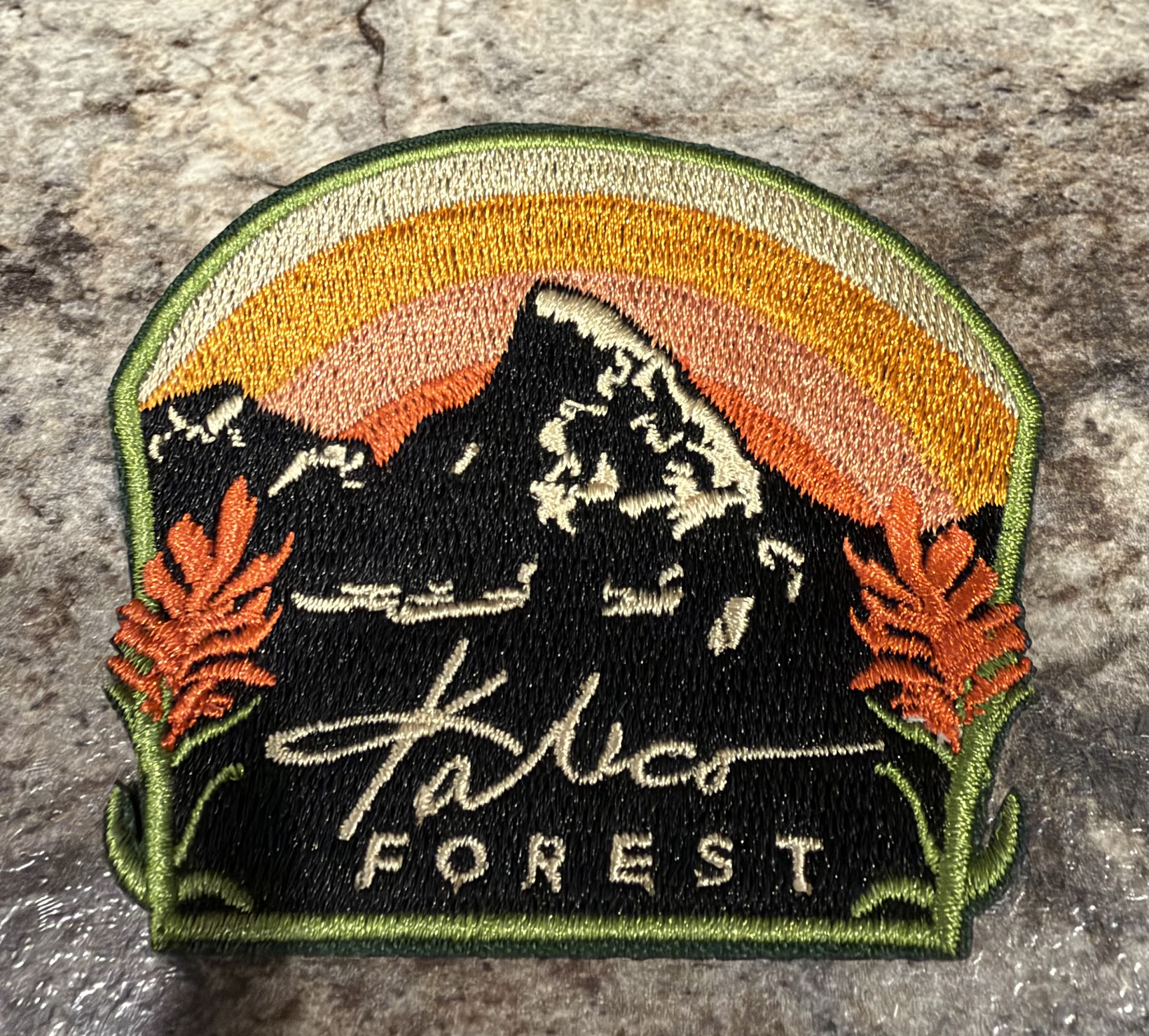 Kalico Forest Embroidered Patch